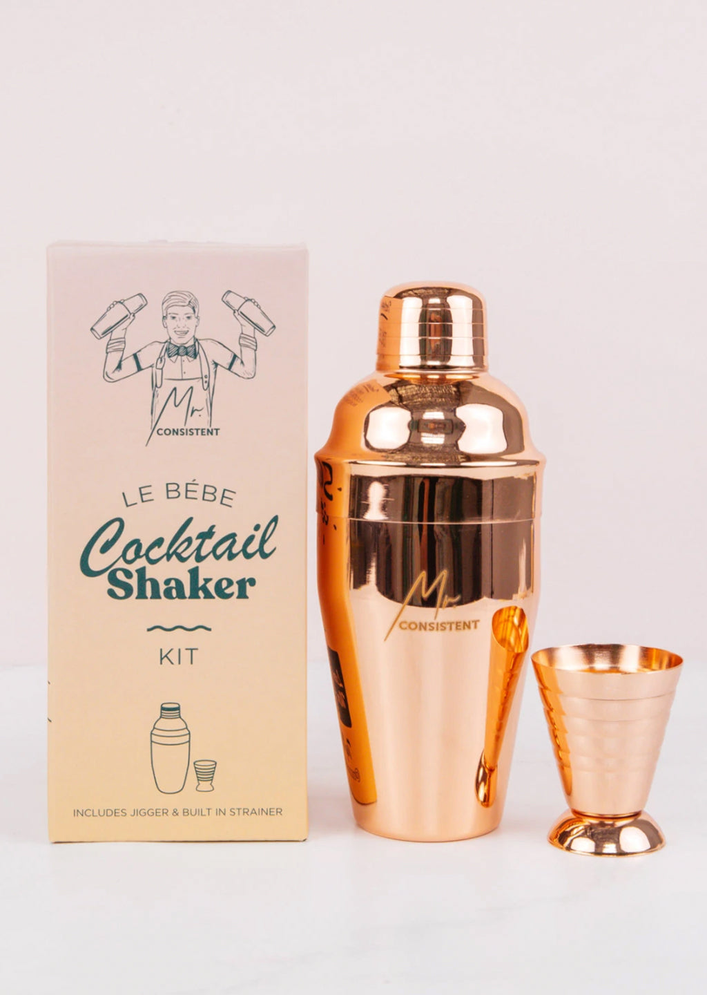 Cocktail Shaker Rose Gold